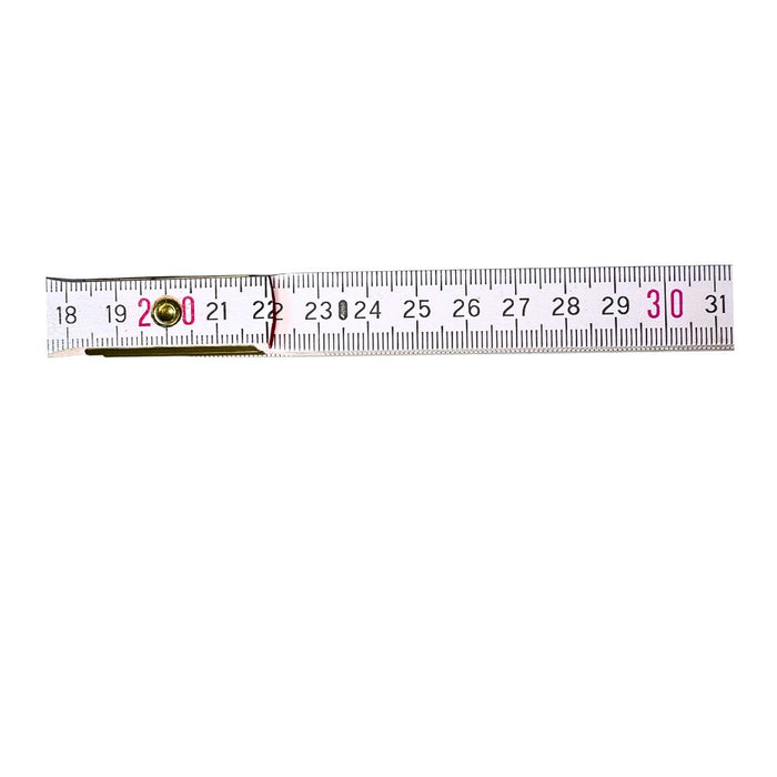 1m wooden folding ruler, durable and compact for accurate measuring.