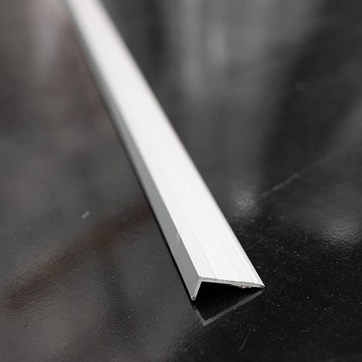 90cm 3ft Chrome 8mm Angle Edge Stickdown Profile displayed.