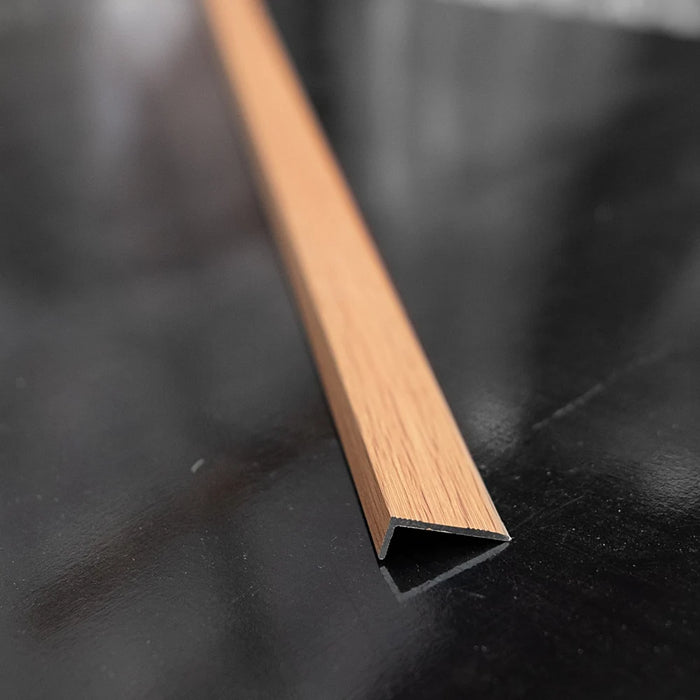 90cm 3ft Oak 8mm Angle Edge Stickdown Profile displayed.