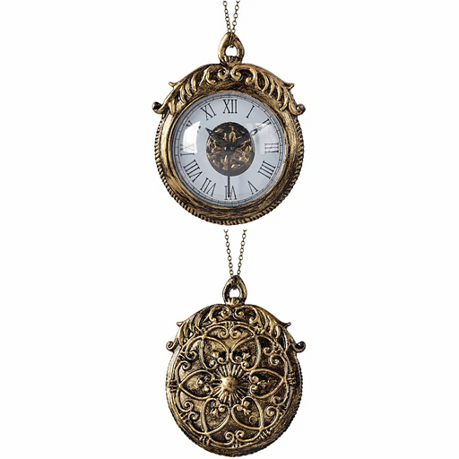 Aged Clock Hanging Decoration