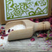 Agnes + Cat unscented Himalayan bath salts 500 g bag in gift box with wooden scoop attached