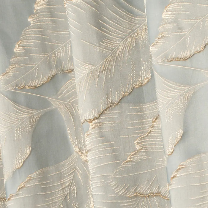 Alsace Aqua Interlined Curtains