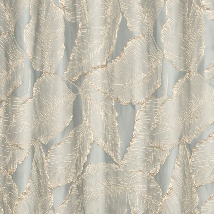 Alsace Aqua Interlined Curtains