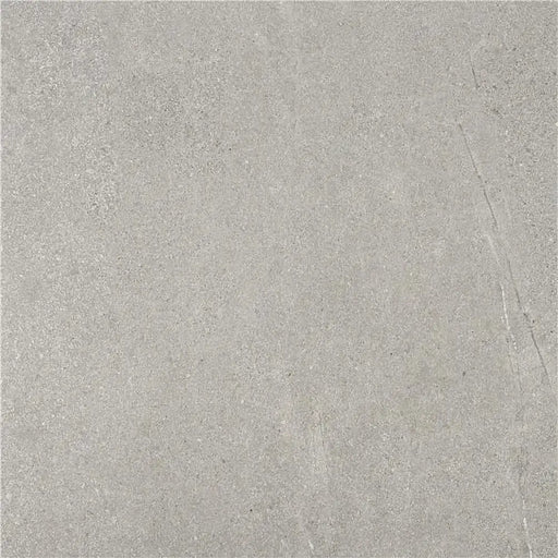 Anti-Slip Bellevue Grey 33.33x33.33 porcelain floor tile with subtle grey stone-effect finish and R11 slip rating