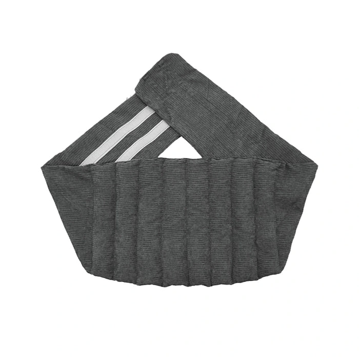 De Vielle aromatherapy microwaveable heated body wrap with wheat filling and lavender for back and stomach comfort