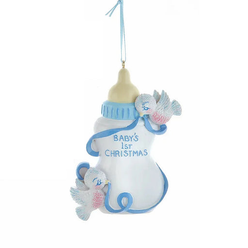 Baby Boy's First Christmas Bauble