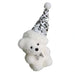 Bear With Silver Hat Christmas Tree Decoration