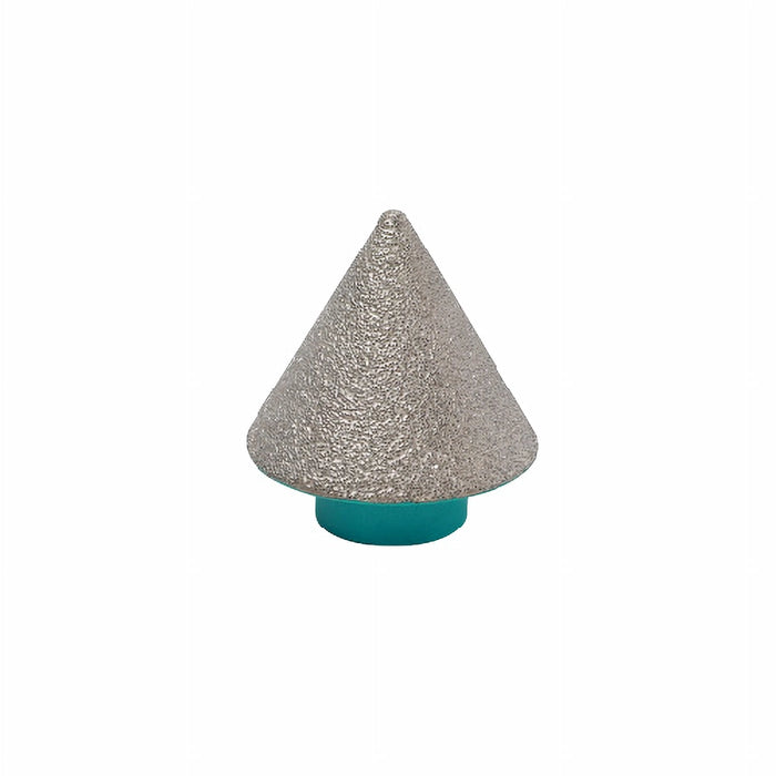 Bihui Diamond Conical Mill Drill Bit with medium-grit diamond coating, M14 thread, and 2–38mm conical design for enlarging and refining drilled holes.