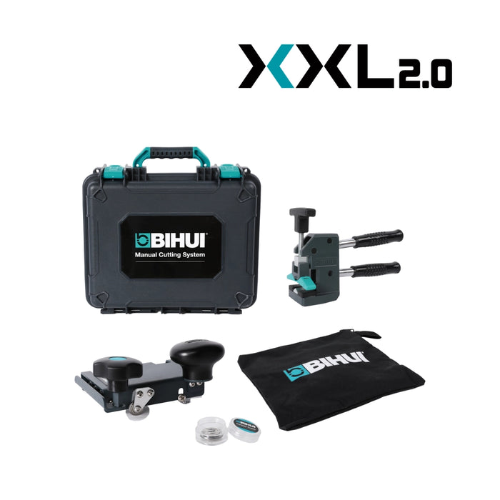 Full setup of the Bihui XXL2.0 Manual Tile Cutter.
