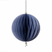 Blue Paper Bauble Hanging Decoration