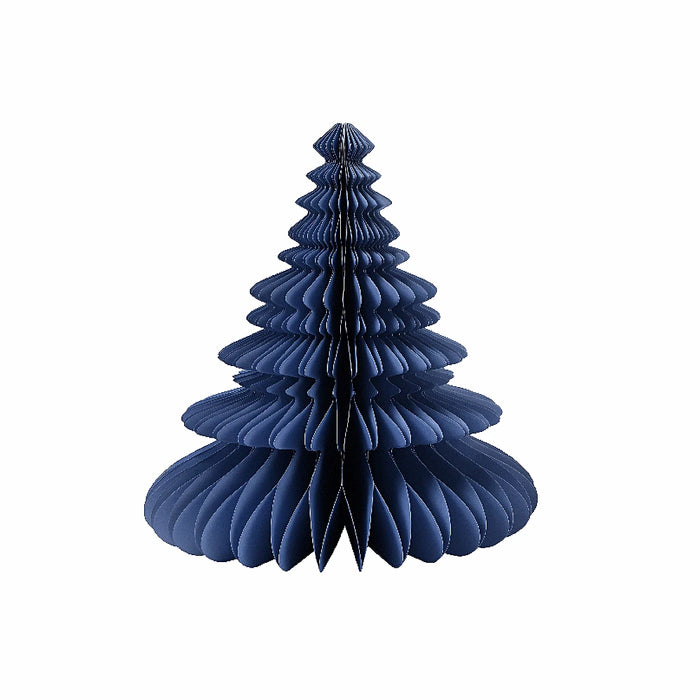 Blue Paper Tree Christmas Ornament