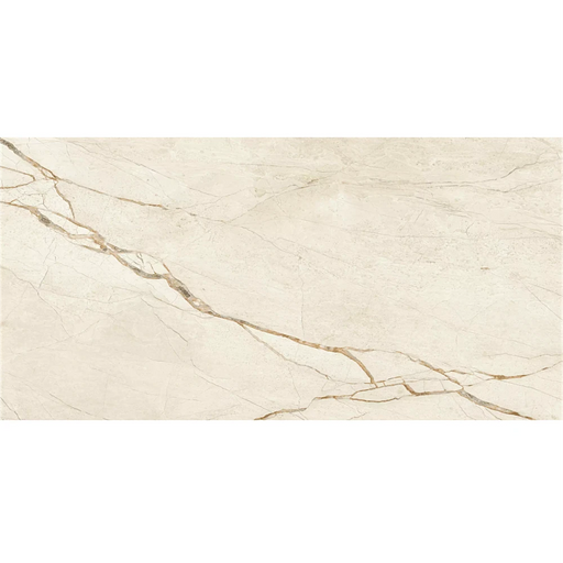 Close-up of Canela Roma Porcelain tile showing fine surface texture, satin sheen, and subtle colour variations.