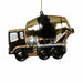 Cement Mixer Truck Glass Hanging Kids Christmas Decoration