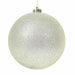 Christmas Ball Glitter Silver