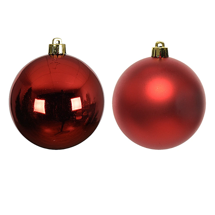 Christmas Red 4cm Baubles