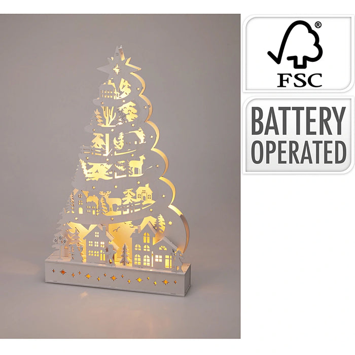 Christmas Tree LED Village