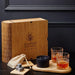 Complete Whiskey Gift Set with Coasters, Stones, Glasses & Rathborne Candle