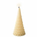 Cream Wax Tree LED Candle Large