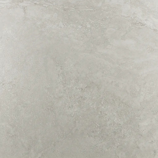 Close-up of Derby Gris Matt tile showing smooth surface and subtle grey variations.