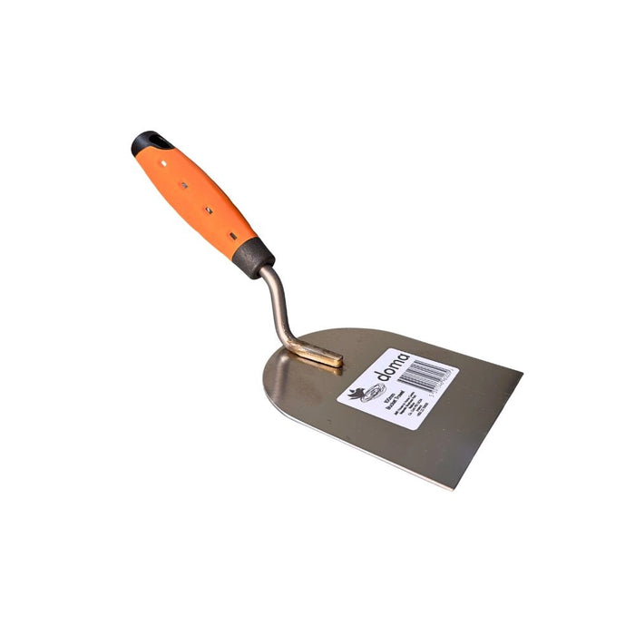Doma 100mm Bucket Trowel for scooping and transferring adhesive, grout, or mortar with ease.
