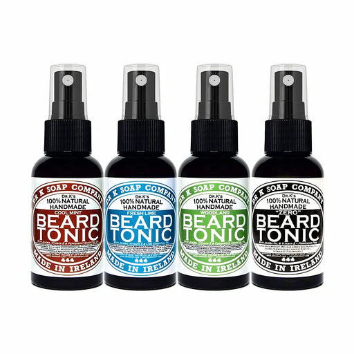 Dr K Woodland Beard Tonic 50ml natural beard oil handmade in Cork Ireland with cedarwood and pine scent