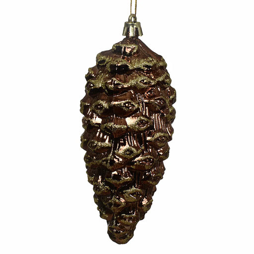 Espresso Brown Pinecone Hanging Decoration