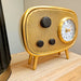 George & Co Antique Brass Radio Clock