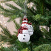 Glitter Snowman Hanging Decorations