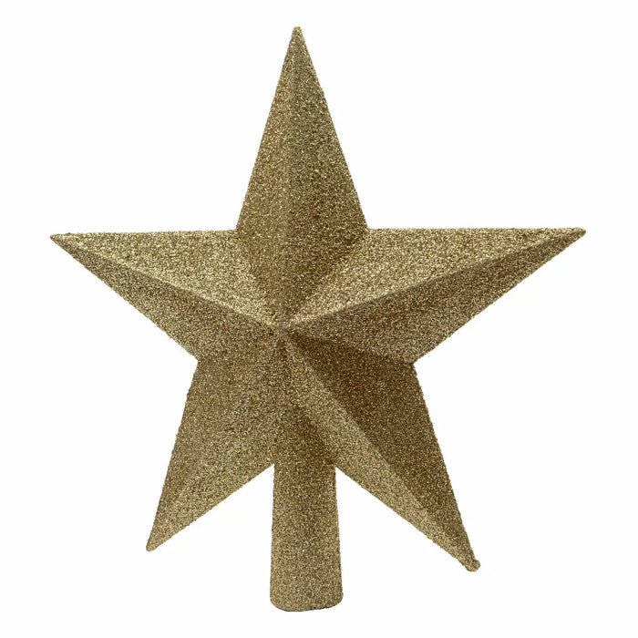 Gold Glitter Star Treetopper