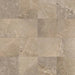 Close-up of Golden Age Beige Porcelain tile, highlighting the intricate marble-inspired veins in golden, beige, and purple hues.