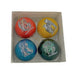 Harry Potter Hogwarts Houses Baubles Set of 4