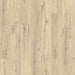 Detail view of Traditional Oak laminate plank highlighting knots, grain variation, and the natural-textured Omnipore finish.