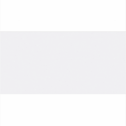 Close-up of Blanco Brillo wall tile with a glossy white finish reflecting light.