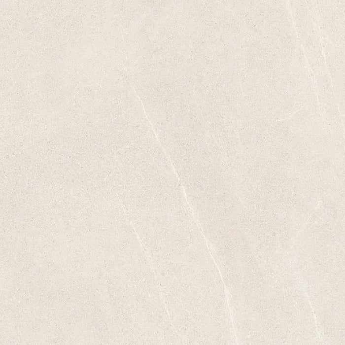 Close-up of Homeful Essentials White Matt tile highlighting its smooth texture and pure white colour.