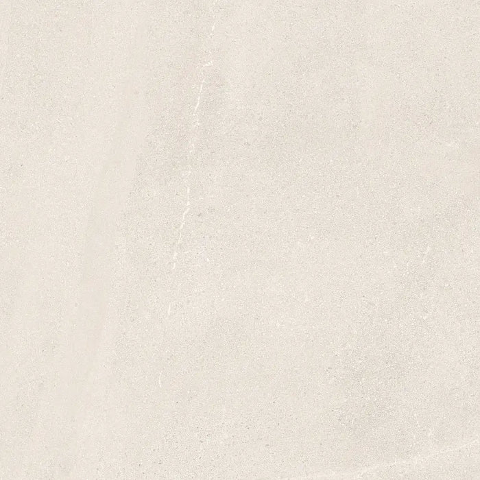 Close-up of Homeful Essentials White Matt tile highlighting its smooth texture and pure white colour.