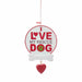 "I Love My Rescue Dog" Hanging Rescue Dog Decoration