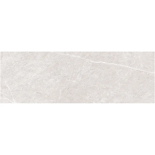 Close-up of Inari Perla matt wall tile showing its smooth texture and subtle pearl shade.