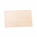 Ivory bath mat measuring 45 x 75 cm in a simple rectangular design