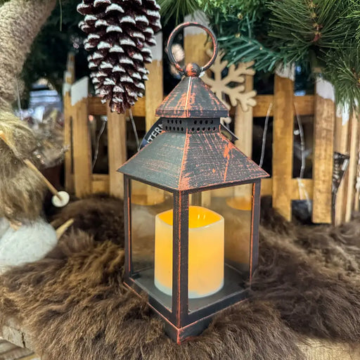 Lantern with LED Candle