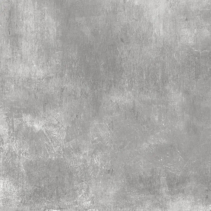 Close-up of the Loft Ash Matt Porcelain tile, showing its refined grey tones and smooth matt texture.