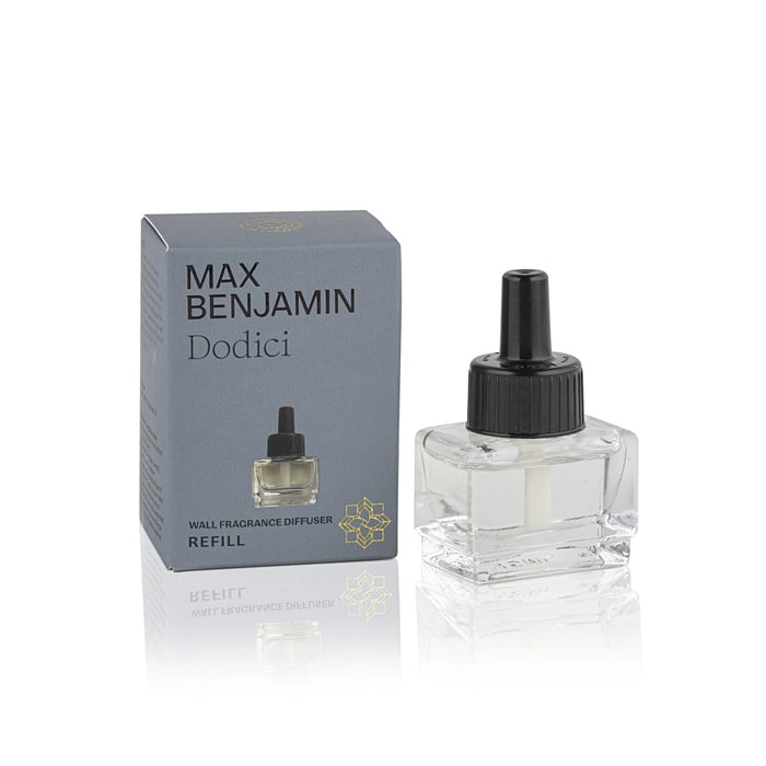 Max Benjamin Dodici Wall 15 ml wall diffuser refill bottle in packaging