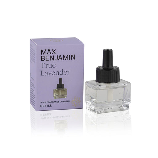 Max Benjamin True Lavender 15 ml wall diffuser refill bottle in packaging