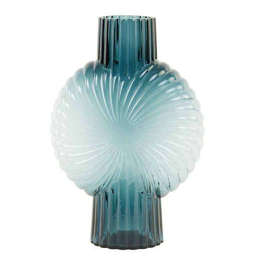 Mia Glass Petrol Vase