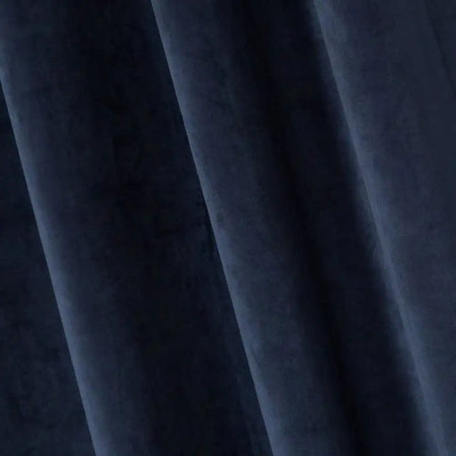 Midnight Velvet Interlined Curtains