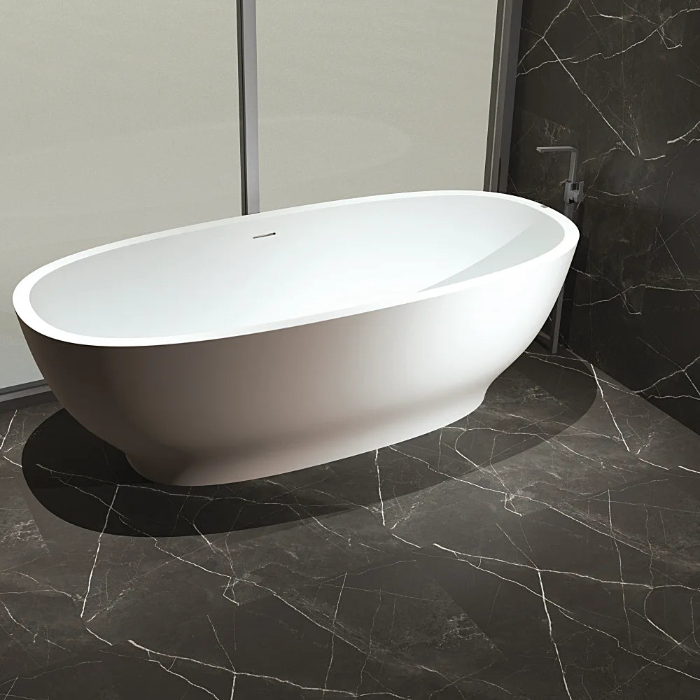 Modern interior featuring Night Lux matt tiles, adding depth and elegance with its dark stone-inspired tones.
