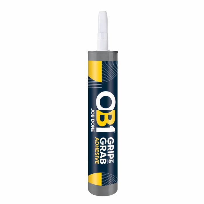 OB1 Grip & Grab Adhesive 290ml – high-strength, multi-surface construction adhesive