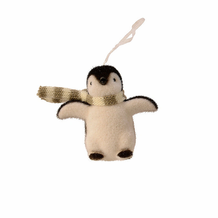 Penguin with Scarf and Outstretched Flippers Hanging Decoration