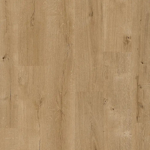 Close-up of Pergo Namsen Greige Forest LVT showing fine wood grain and neutral colour variation.