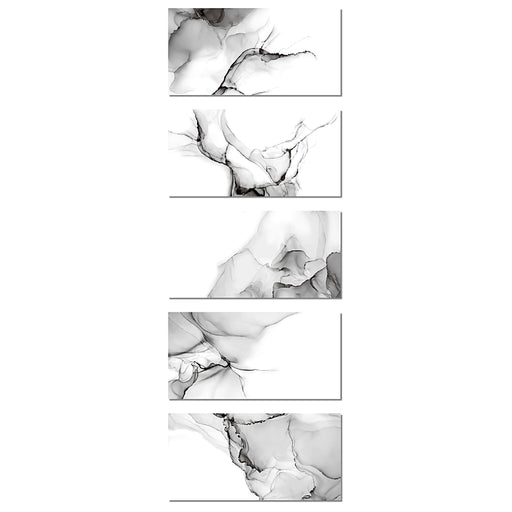 Detailed view of Polaris White Polished tile showing its smooth sheen, subtle veining, and crisp white tone.