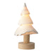 Porcelain Battery Operated Micro LED Christmas Tree Ornament